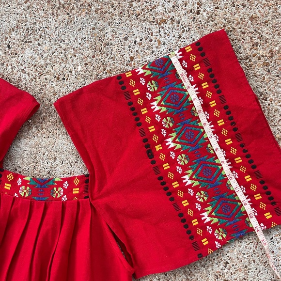 Vintage 1970s Hand Made Guatemala Dress - Picture 6 of 13